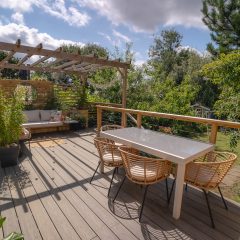 Dual Decking in a garden - Composite Prime