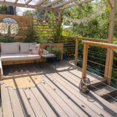 HD Dual Deck used in a garden - Composite Prime