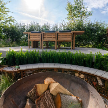 Redux Decking used in a garden - Composite Prime