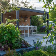 Redux Decking used in a garden - Composite Prime