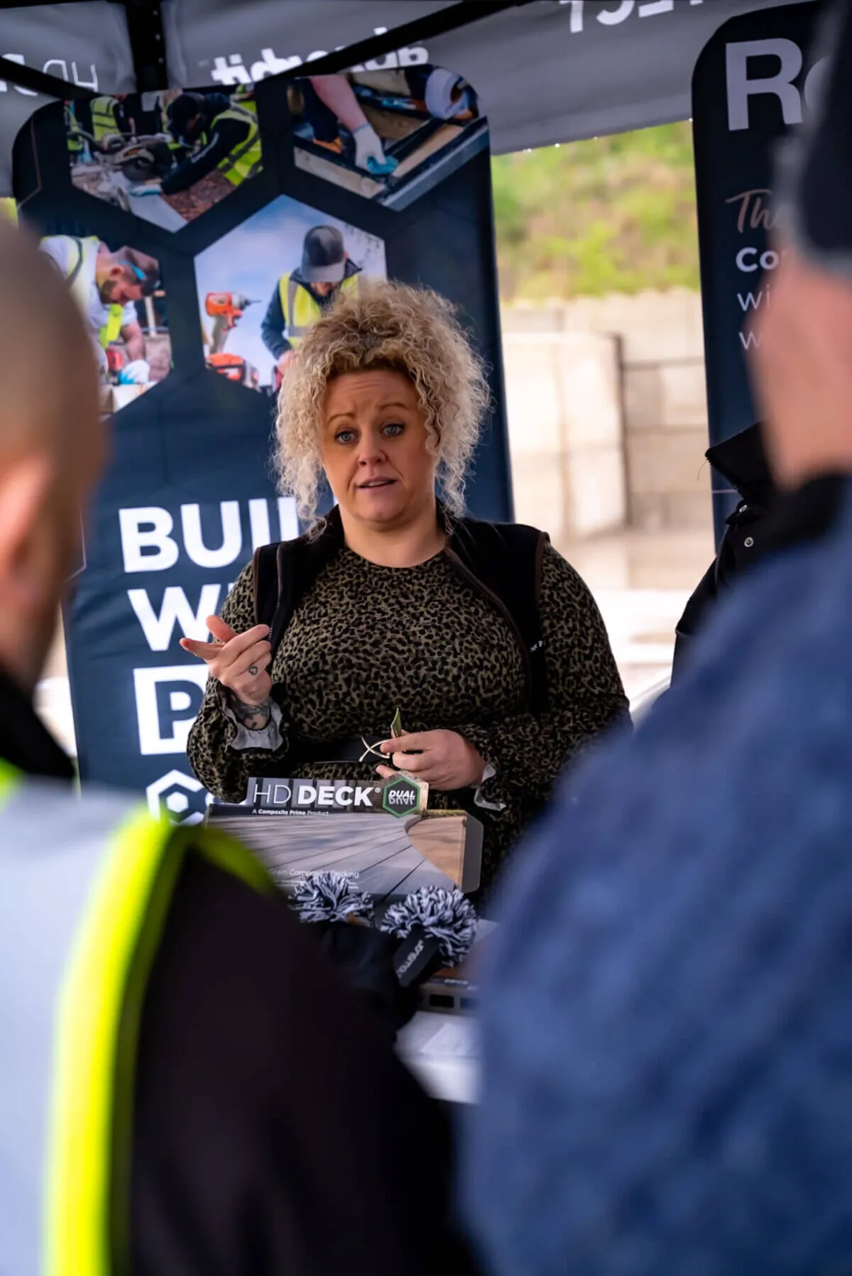 Composite Prime suppliers talking to landscapers