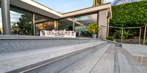 Redux Lifestyle decking steps - Composite Prime